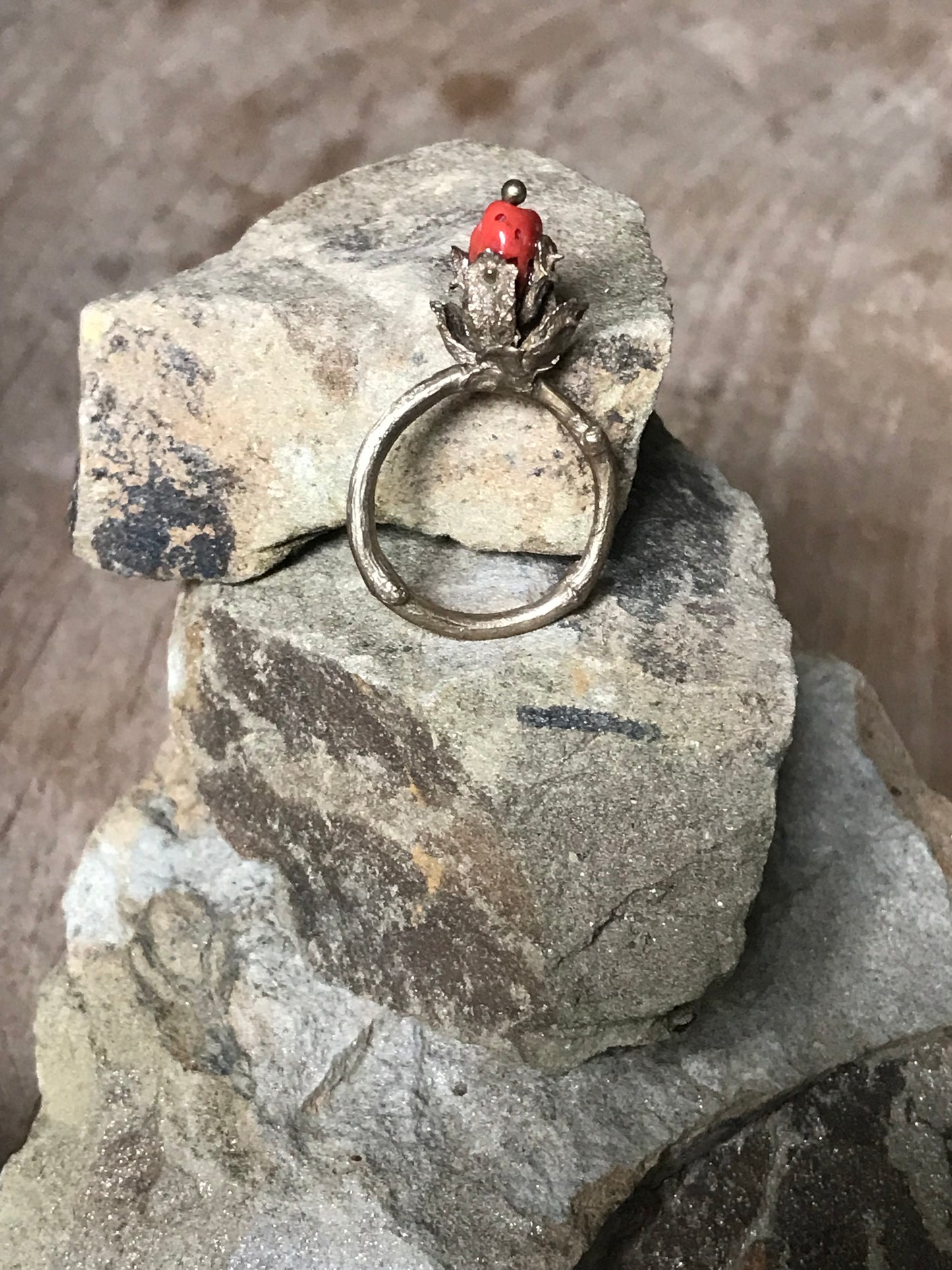 Anello Pigna Corallo