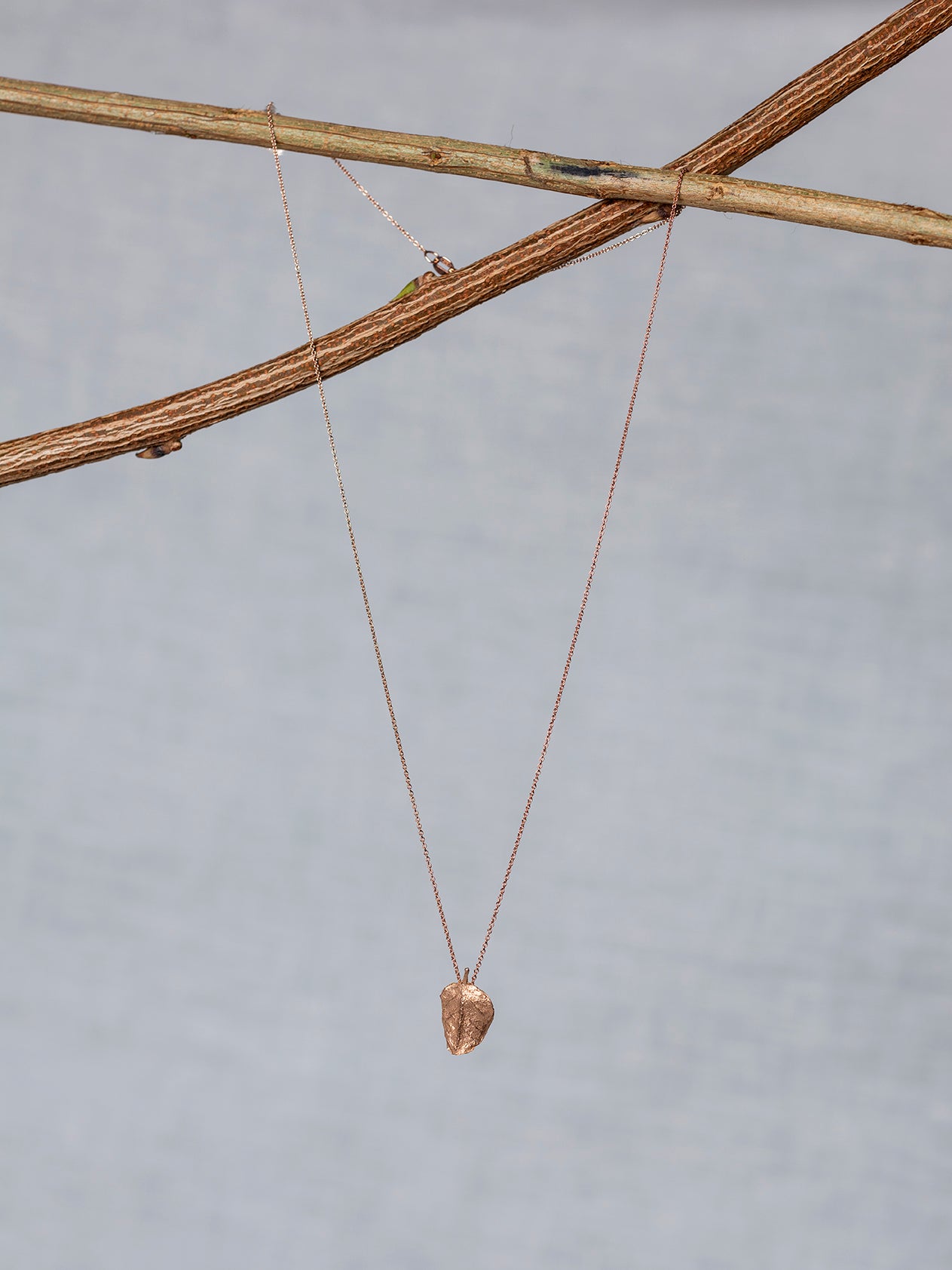 Collana Foglia del Cappero