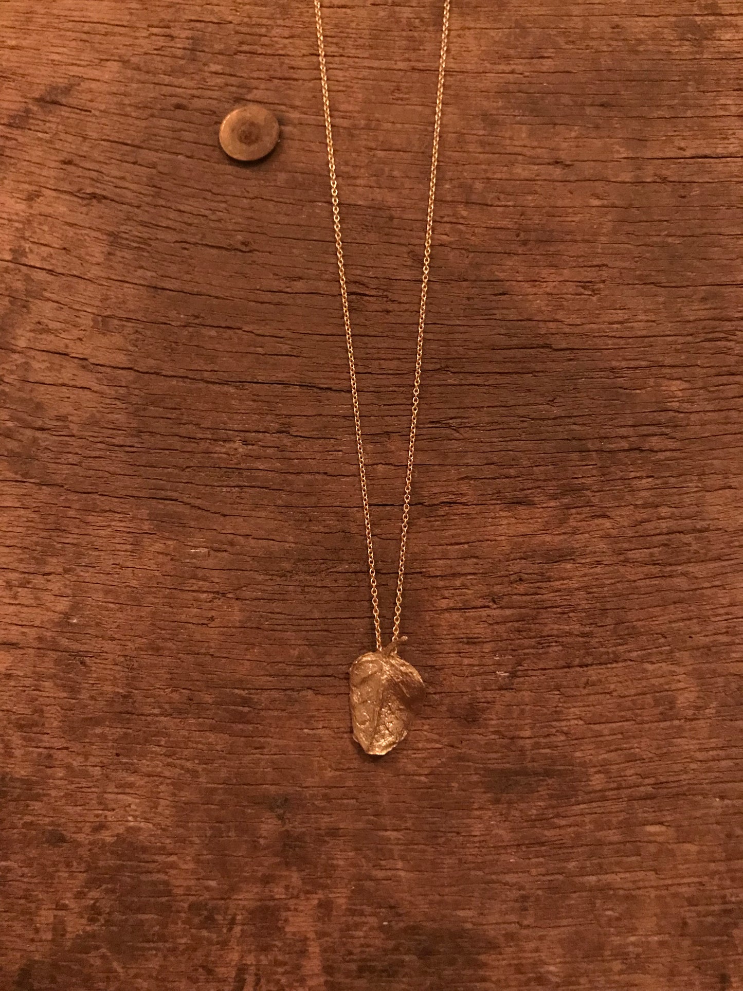 Collana Foglia del Cappero