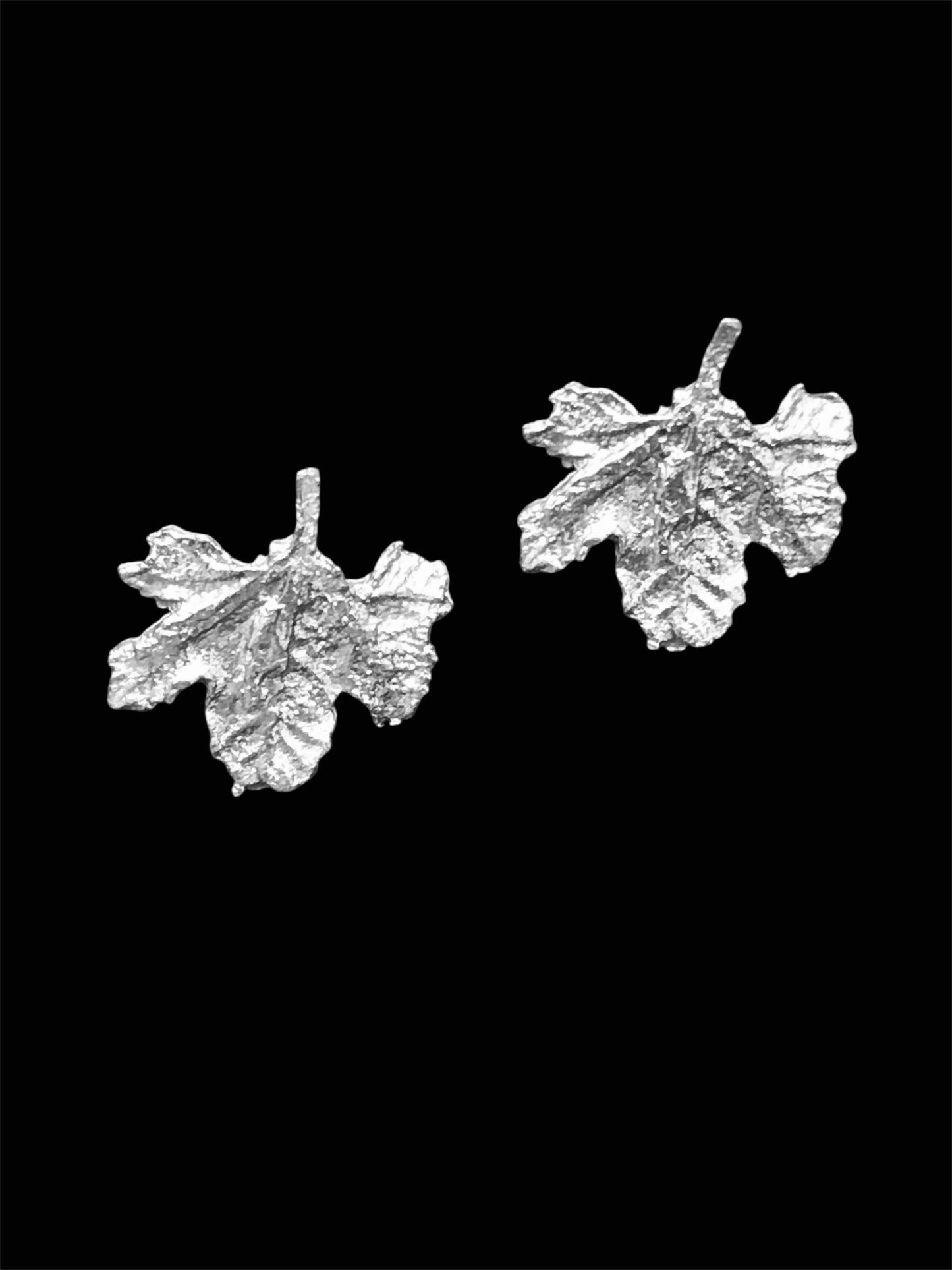 Orecchini Studs Foglie di Vite