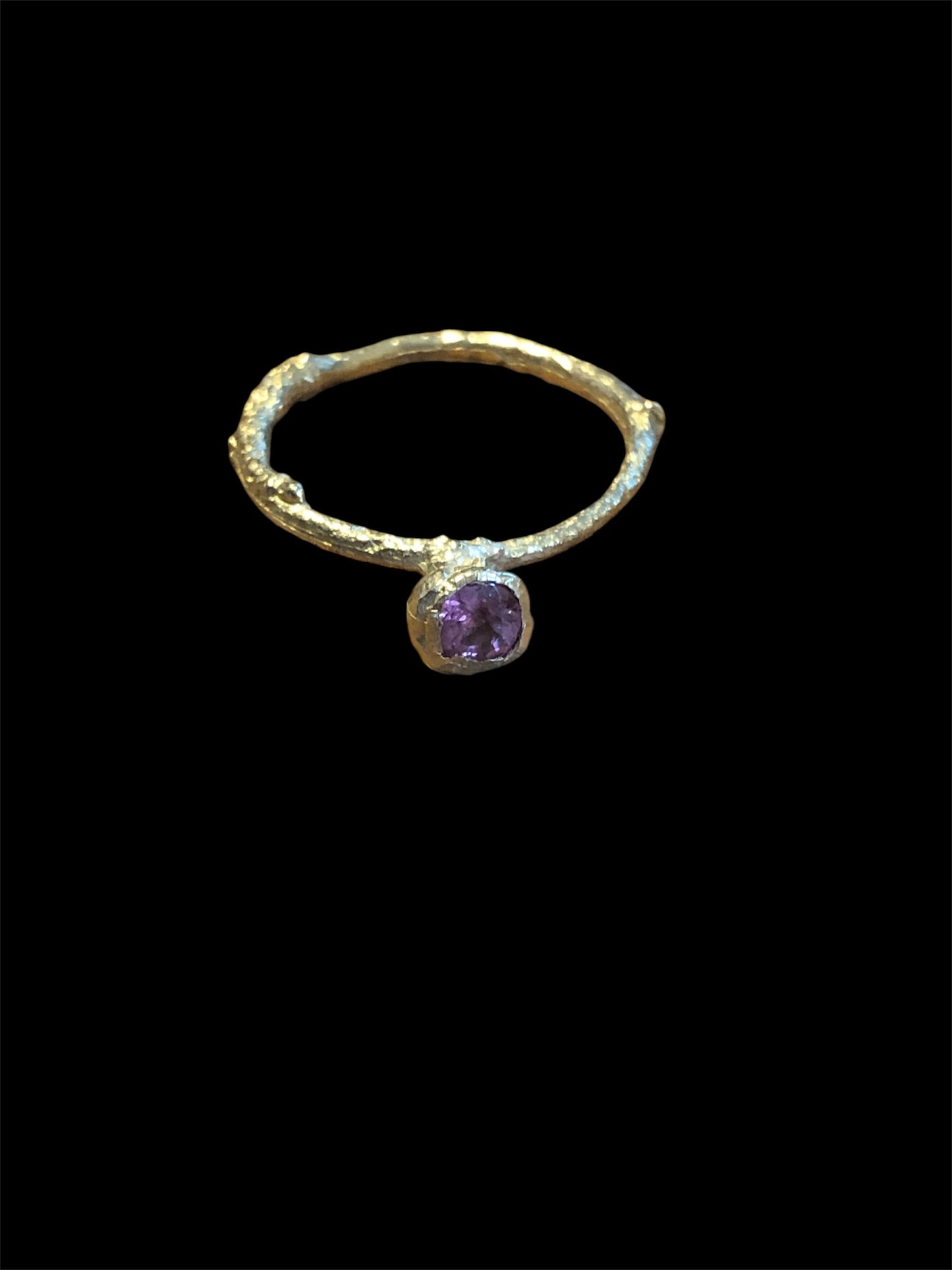Anello Callistemone solitario