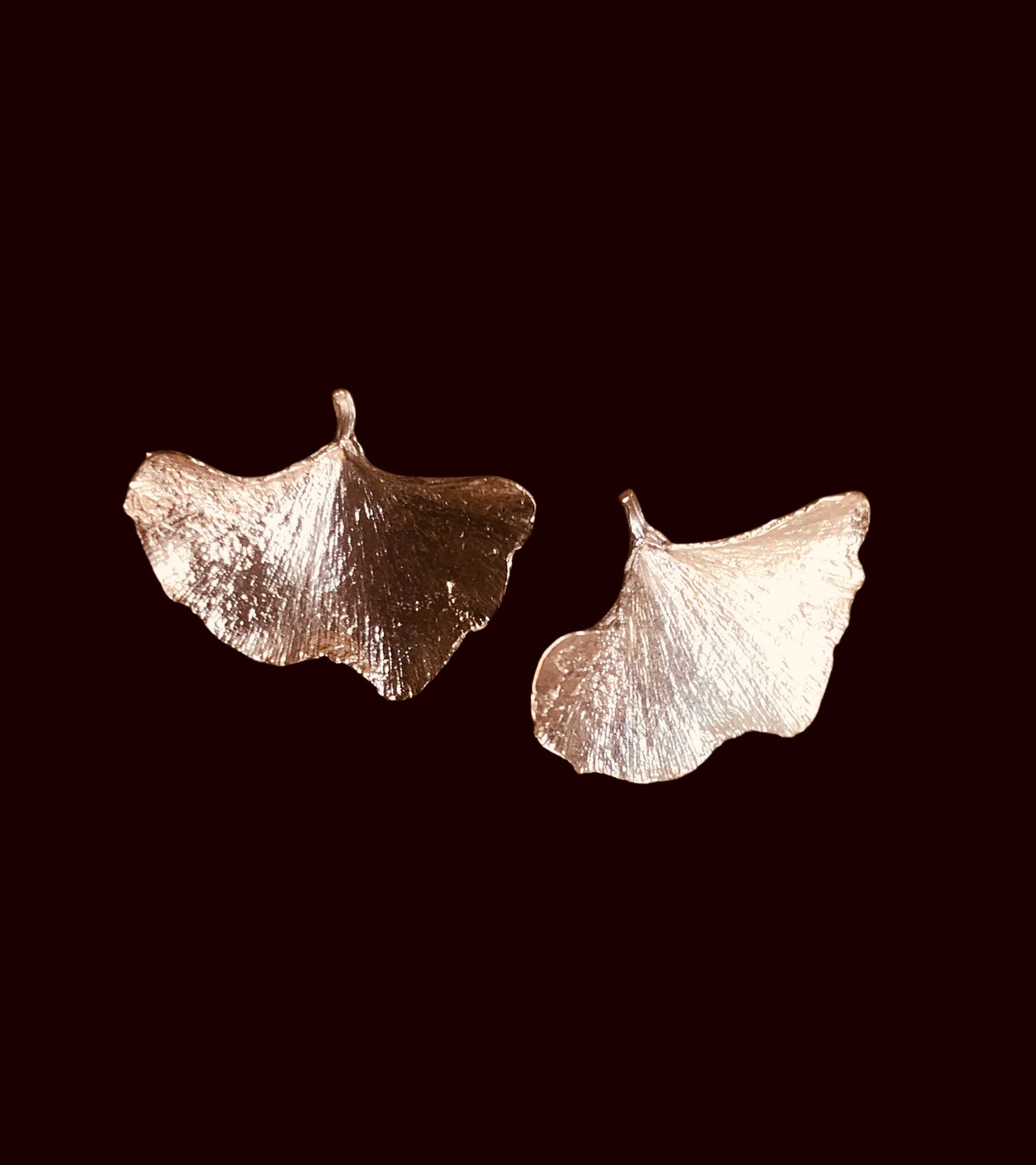 Orecchini Foglia Gingko amo e lobo