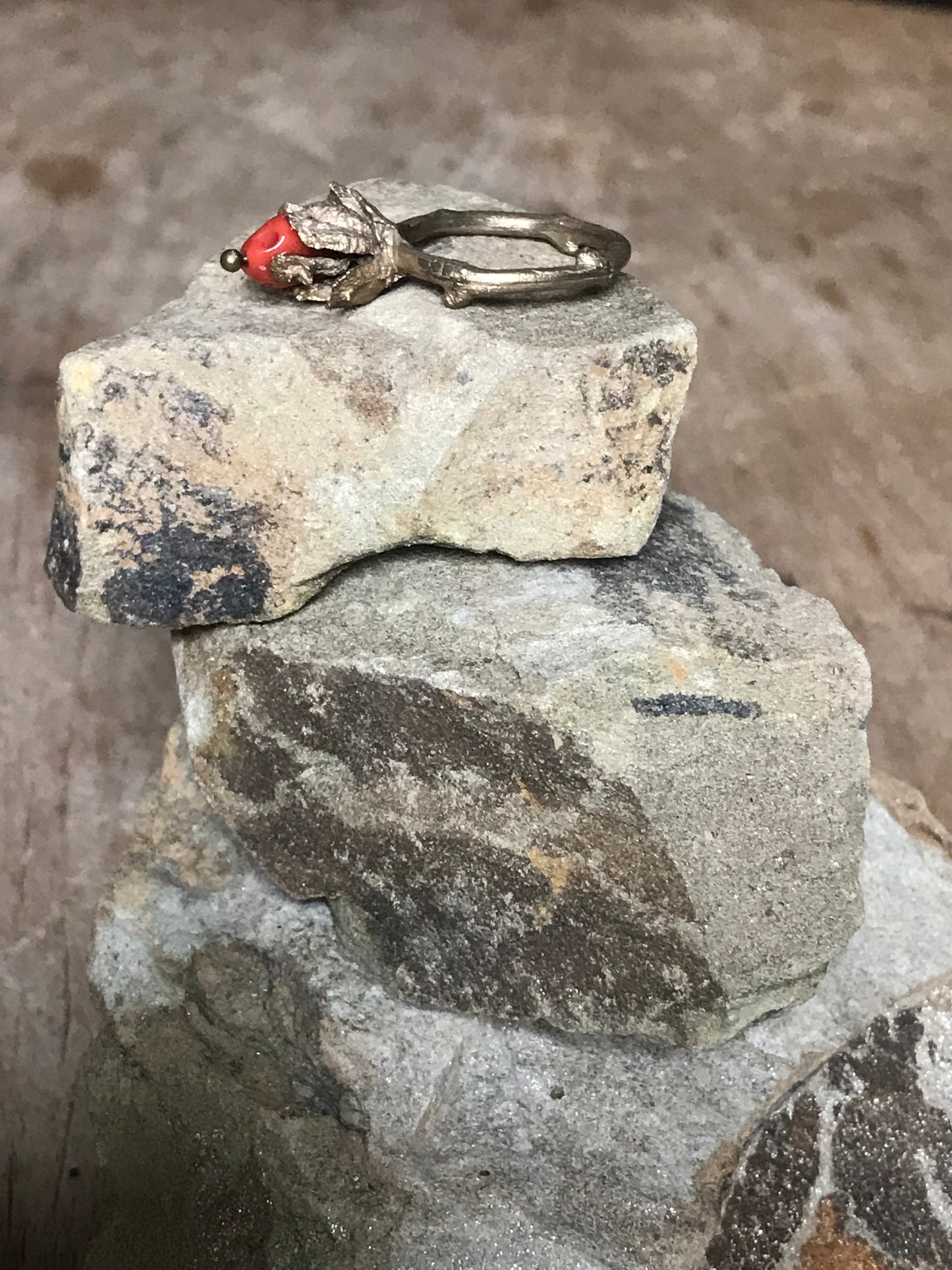 Anello Pigna Corallo