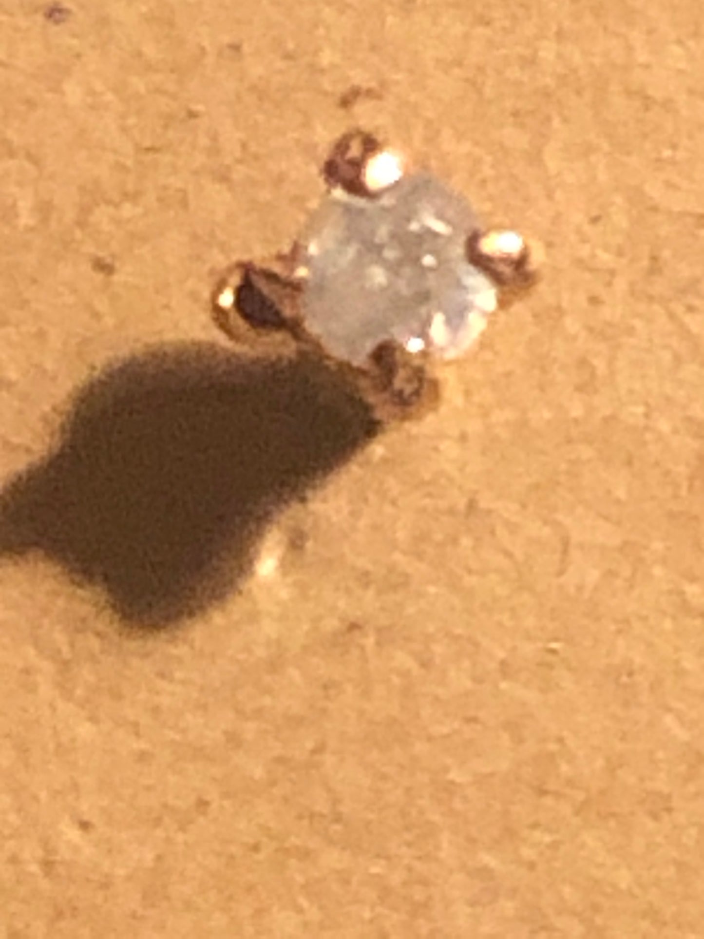Orecchino singolo stud chiodo di garofano