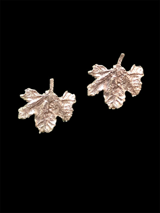 Orecchini Studs Foglie di Vite