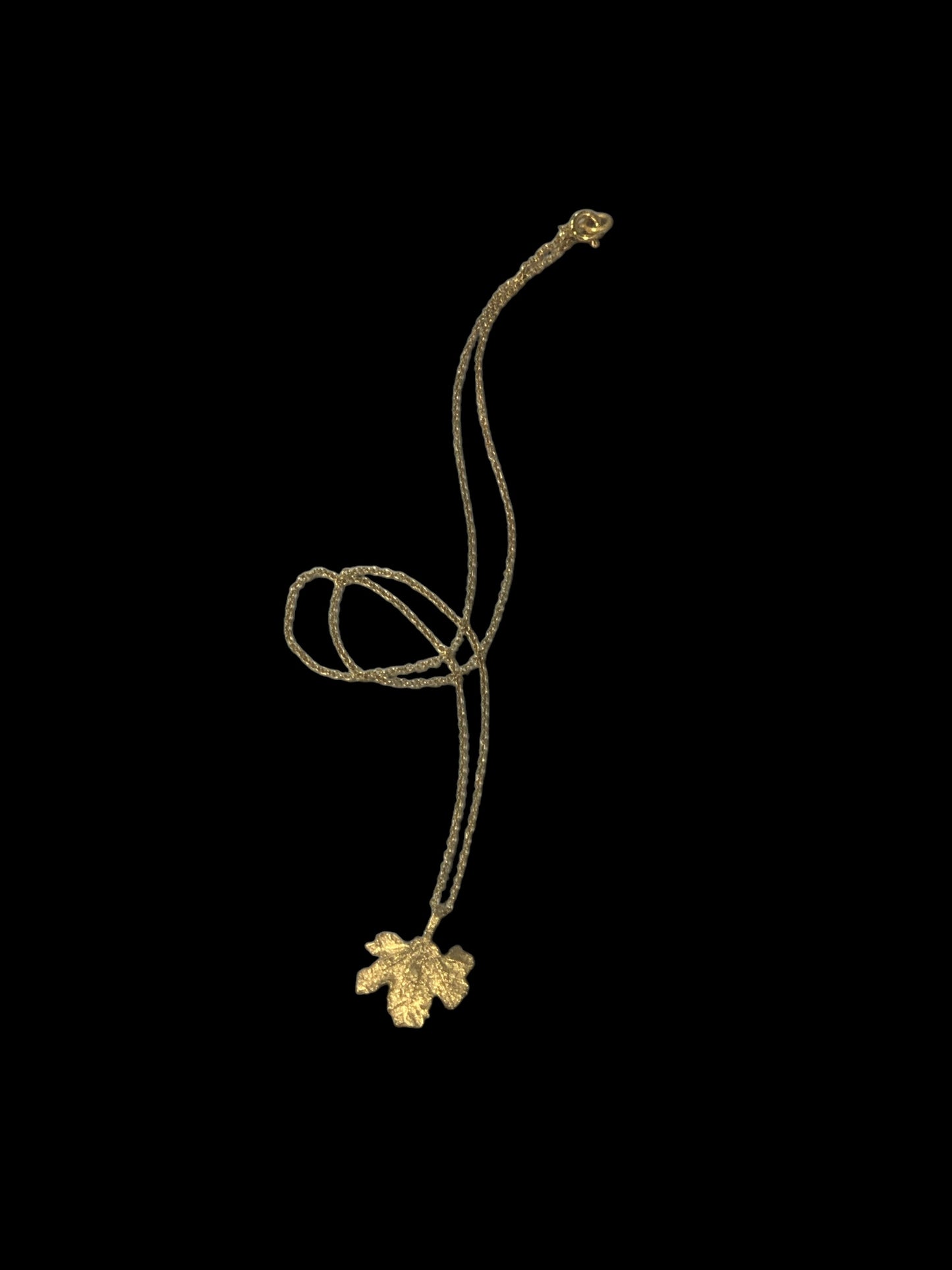 Collana Foglia di Vite