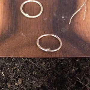 Anello Ramo con una gemma