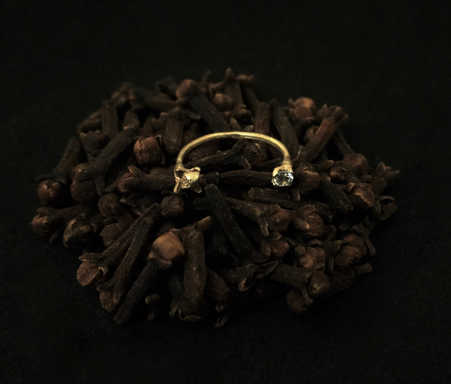Anello aperto Chiodi di garofano