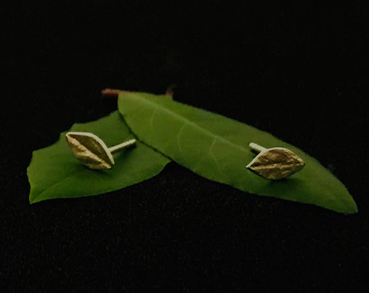 Orecchino Alloro singolo stud mini